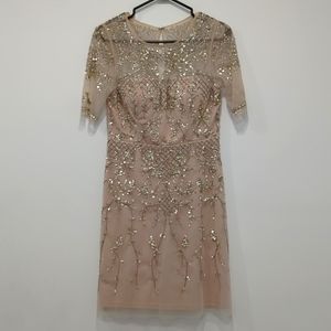 Adrianna Papell Ladies Sequinned Occasion Dress